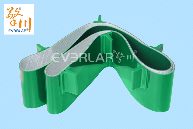 擎川everlar定制綠色加擋板PVC輸送帶 擎川everlar定制綠色加擋板PVC輸送帶