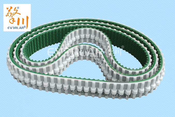 擎川everlar綠色草紋PU同步帶食品輸送帶 擎川everlar綠色草紋PU同步帶食品輸送帶