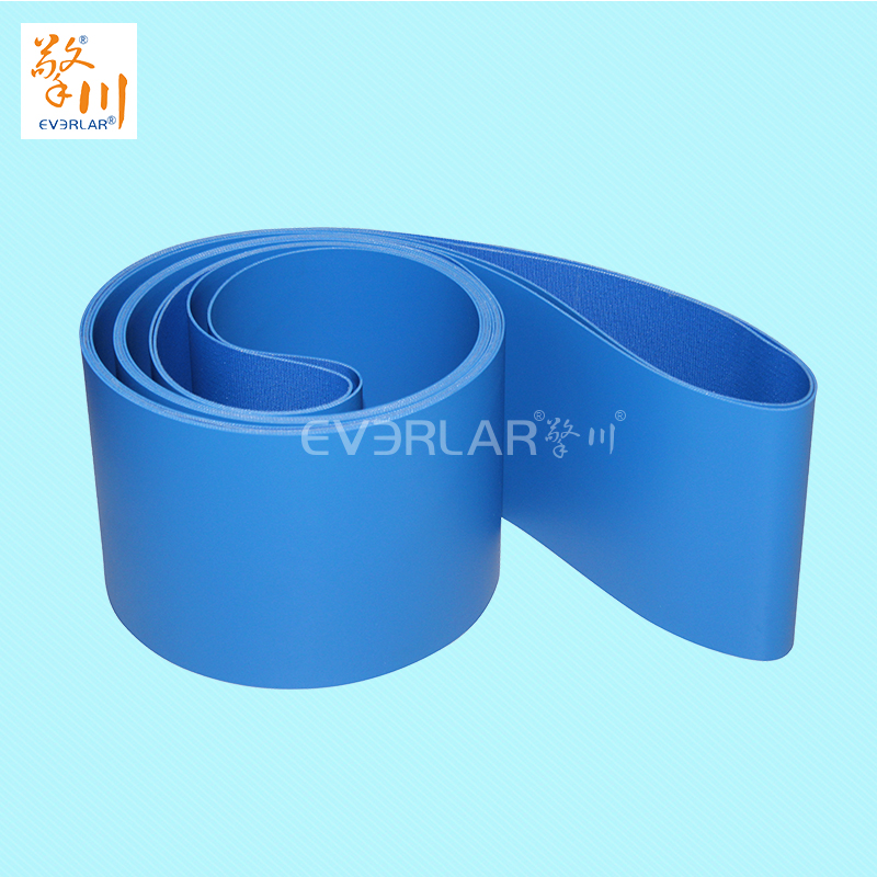 藍(lán)色PU輸送帶擎川食品輸送帶工業(yè)皮帶加工 藍(lán)色PU輸送帶擎川食品輸送帶工業(yè)皮帶加工