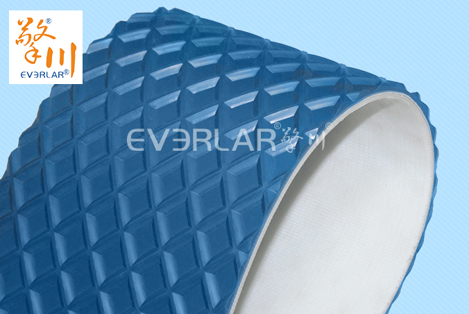 墨綠色PVC輸送帶耐磨防滑食品輸送帶工業皮帶