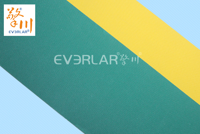 黃綠片基帶食品輸送帶定制擎川everlar工業皮帶