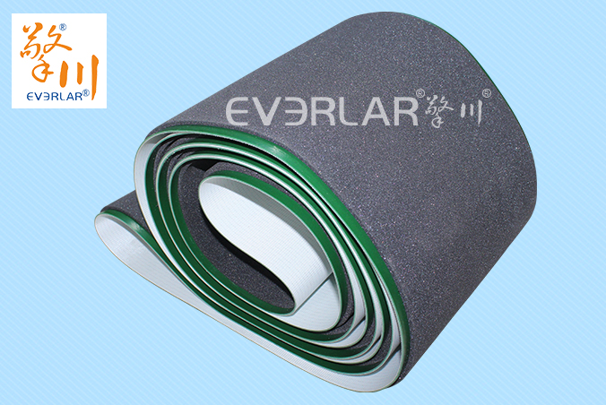 綠色PVC輸送帶加黑色泡棉耐磨耐腐蝕食品加工機械工業皮帶定制 綠色PVC輸送帶加黑色泡棉耐磨耐腐蝕食品加工機械工業皮帶定制