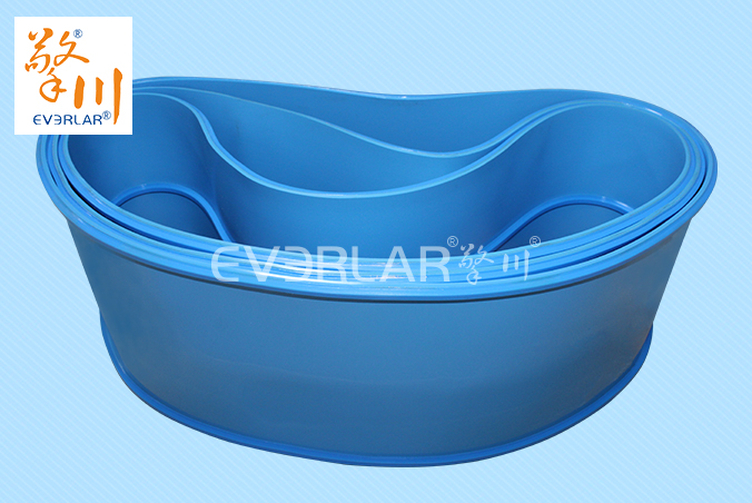 藍色易清潔帶加導條耐油易清潔食品運輸機工業皮帶定制