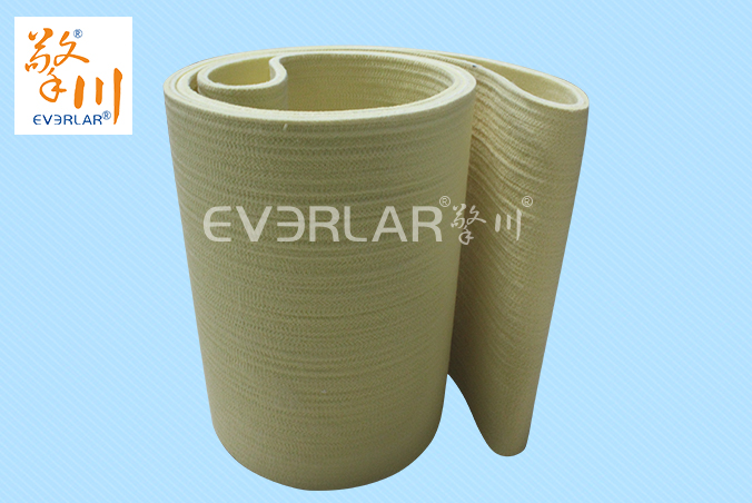 凱夫拉毛氈輸送帶耐磨耐高溫耐腐蝕工業皮帶定制