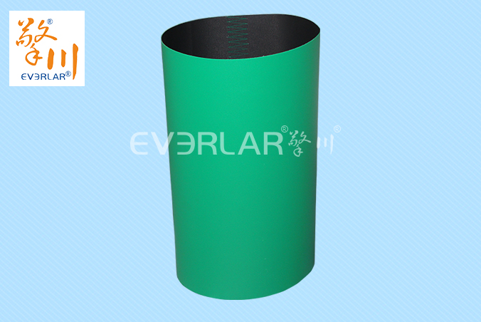 綠黑PU輸送帶耐磨耐切割耐腐蝕工業皮帶定制