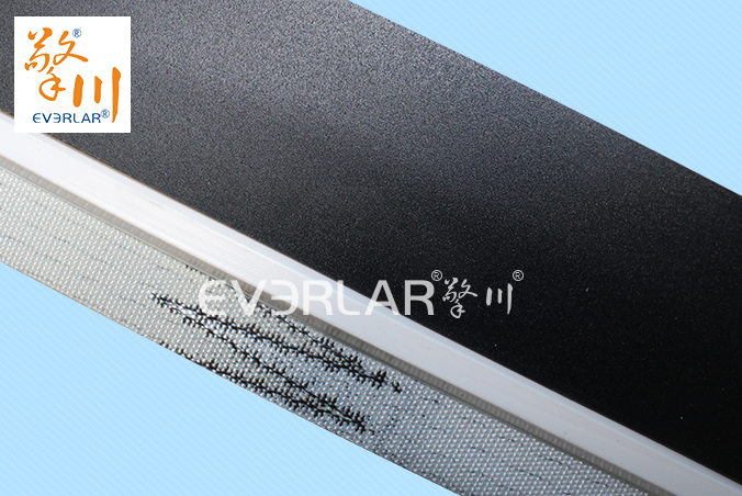 黑色PVC輸送帶加導條耐油耐腐蝕耐高溫工業皮帶定制