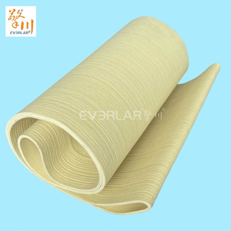 凱夫拉毛氈輸送帶耐磨耐高溫耐腐蝕工業皮帶定制