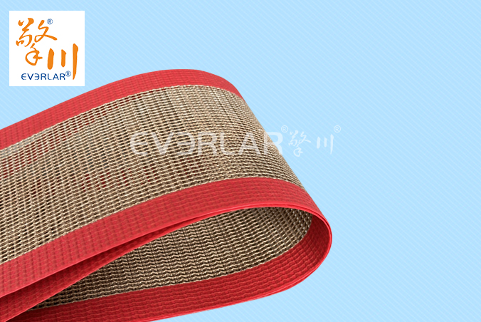 鐵氟龍網格輸送帶防火耐腐蝕耐高溫工業皮帶