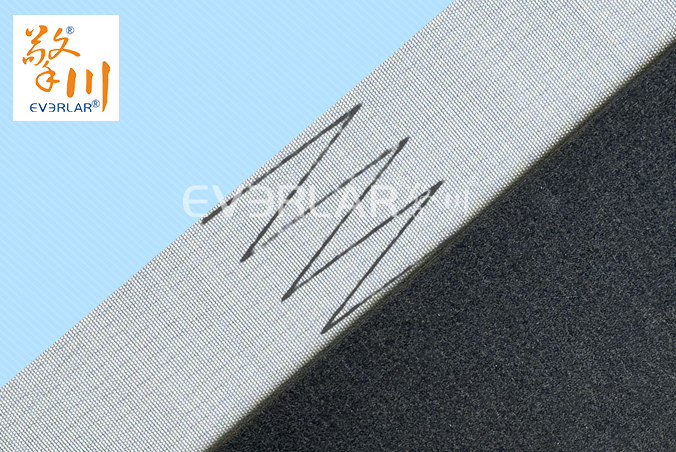 單面毛氈輸送帶耐高溫耐切割防靜電工業皮帶