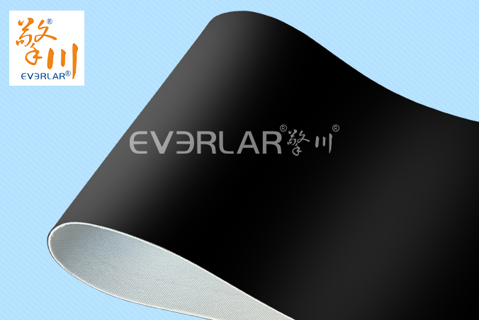 防靜電黑色硅膠輸送帶防粘耐高溫防靜電工業皮帶