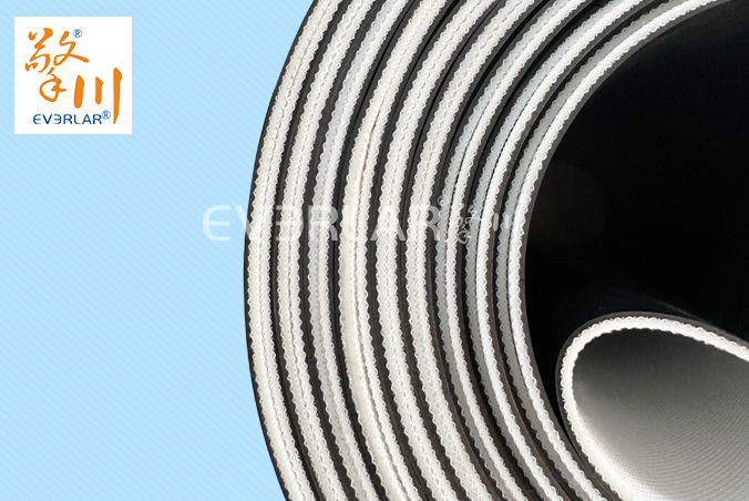 防靜電黑色硅膠輸送帶防粘耐高溫防靜電工業皮帶