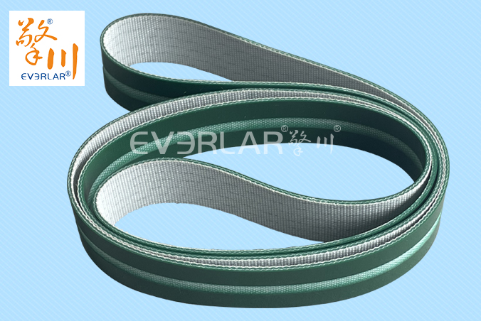 綠色PVC輸送帶開槽耐磨耐寒防靜電工業皮帶 綠色PVC輸送帶開槽耐磨耐寒防靜電工業皮帶