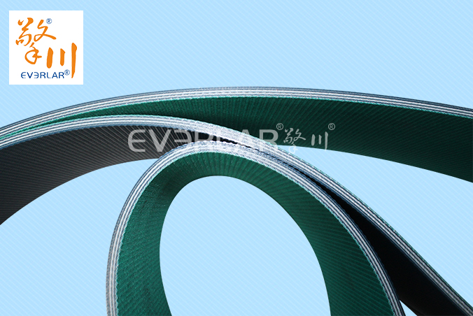 藍綠鉆紋PVC輸送帶耐溫防靜電易清潔工業皮帶