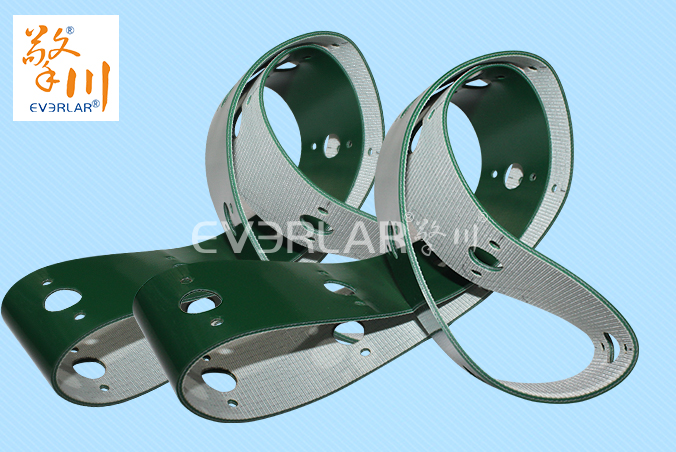 綠色PVC輸送帶加打孔耐磨耐腐蝕防靜電工業(yè)皮帶定制 綠色PVC輸送帶加打孔耐磨耐腐蝕防靜電工業(yè)皮帶定制