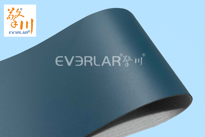 墨綠啞光PVC輸送帶耐腐蝕防滑易清潔工業皮帶定制