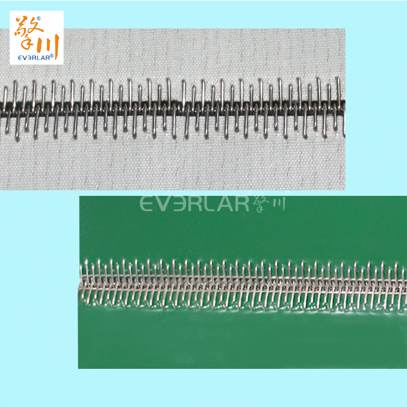 綠色PVC輸送帶加導(dǎo)條鋼扣防滑食品加工行業(yè)生產(chǎn)線皮帶定制