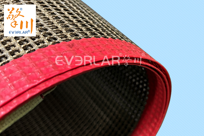 鐵氟龍網(wǎng)格輸送帶耐高溫耐腐蝕防粘食品行業(yè)粉條烘干機(jī)專用機(jī)械皮帶擎川定制