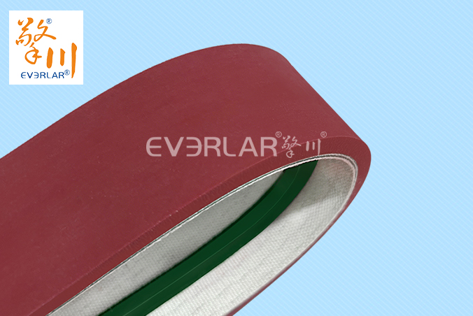 綠色PVC加導條進口紅膠耐磨防滑電子行業自動化生產線擎川定制