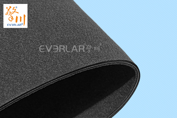 雙面毛氈輸送帶灰色防刮耐磨電子汽車裝配流水線工業皮帶