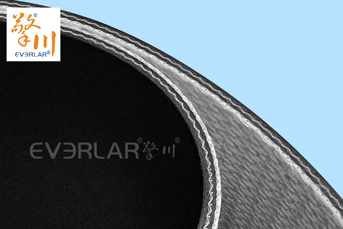 黑色啞光PVC輸送帶耐磨防滑食品電子輸送機分揀線傳送帶