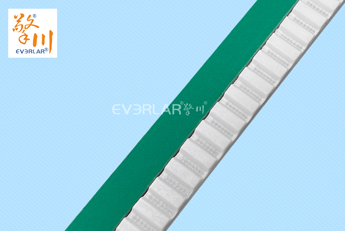 PU同步帶加綠布耐磨耐油食品包裝自動化生產線聚氨酯皮帶加工