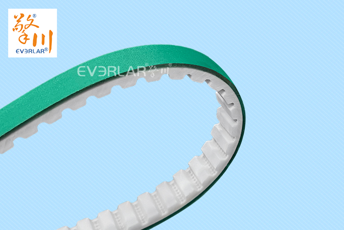 PU同步帶加綠布耐磨耐油食品包裝自動化生產線聚氨酯皮帶加工