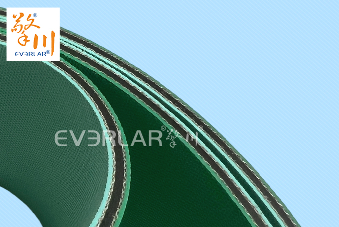 尼龍雙綠片基帶耐磨抗撕裂包裝印刷物流傳輸工業(yè)傳動帶廠家定制