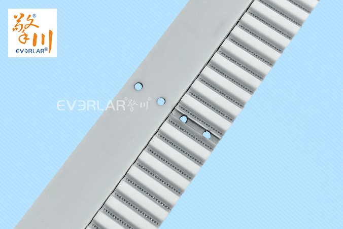 PU同步帶加打孔耐磨耐油食品包裝電子檢測設備貼標機廠家定制