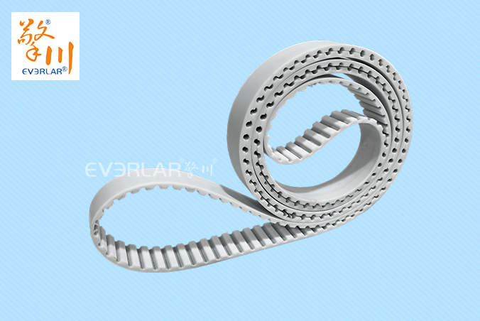 PU同步帶加打孔耐磨耐油食品包裝電子檢測設備貼標機廠家定制