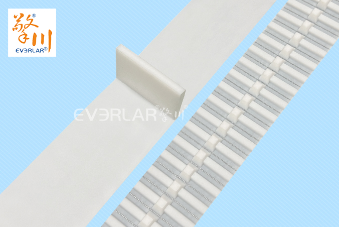 PU同步帶加擋塊耐磨耐油食品級行業聚氨酯傳動帶廠家定制