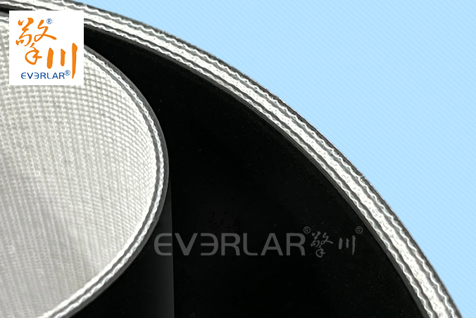 擎川EVERLAR黑色PVC防靜電輸送帶電子元件傳輸流水線工業皮帶定制