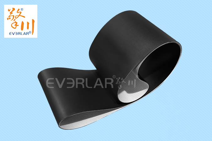 擎川EVERLAR黑色PVC防靜電輸送帶電子元件傳輸流水線工業皮帶定制