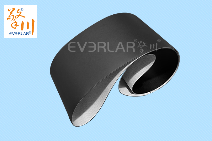 擎川EVERLAR黑色PVC防靜電輸送帶電子元件傳輸流水線工業皮帶定制