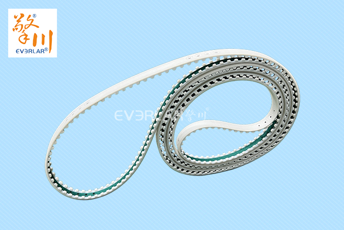 PU同步帶加PU膠綠布打孔開槽精準(zhǔn)傳動防滑包裝機(jī)械聚氨酯工業(yè)皮帶定制