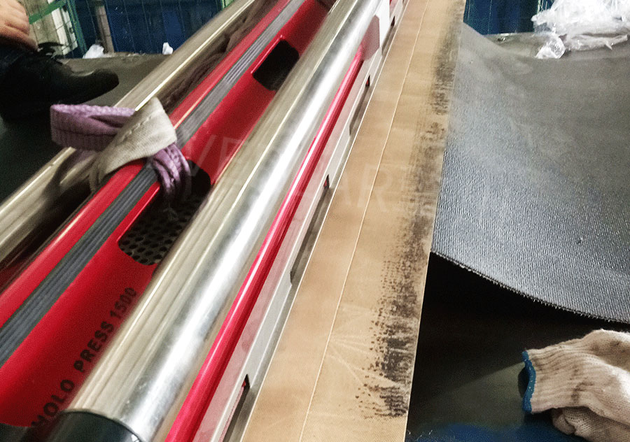 輸送帶現場接駁