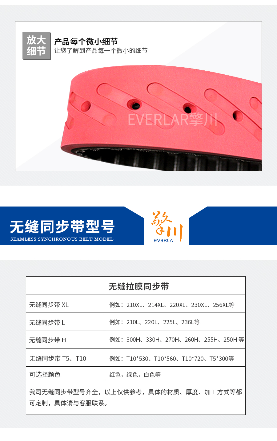 紅膠同步帶 紅膠同步帶
