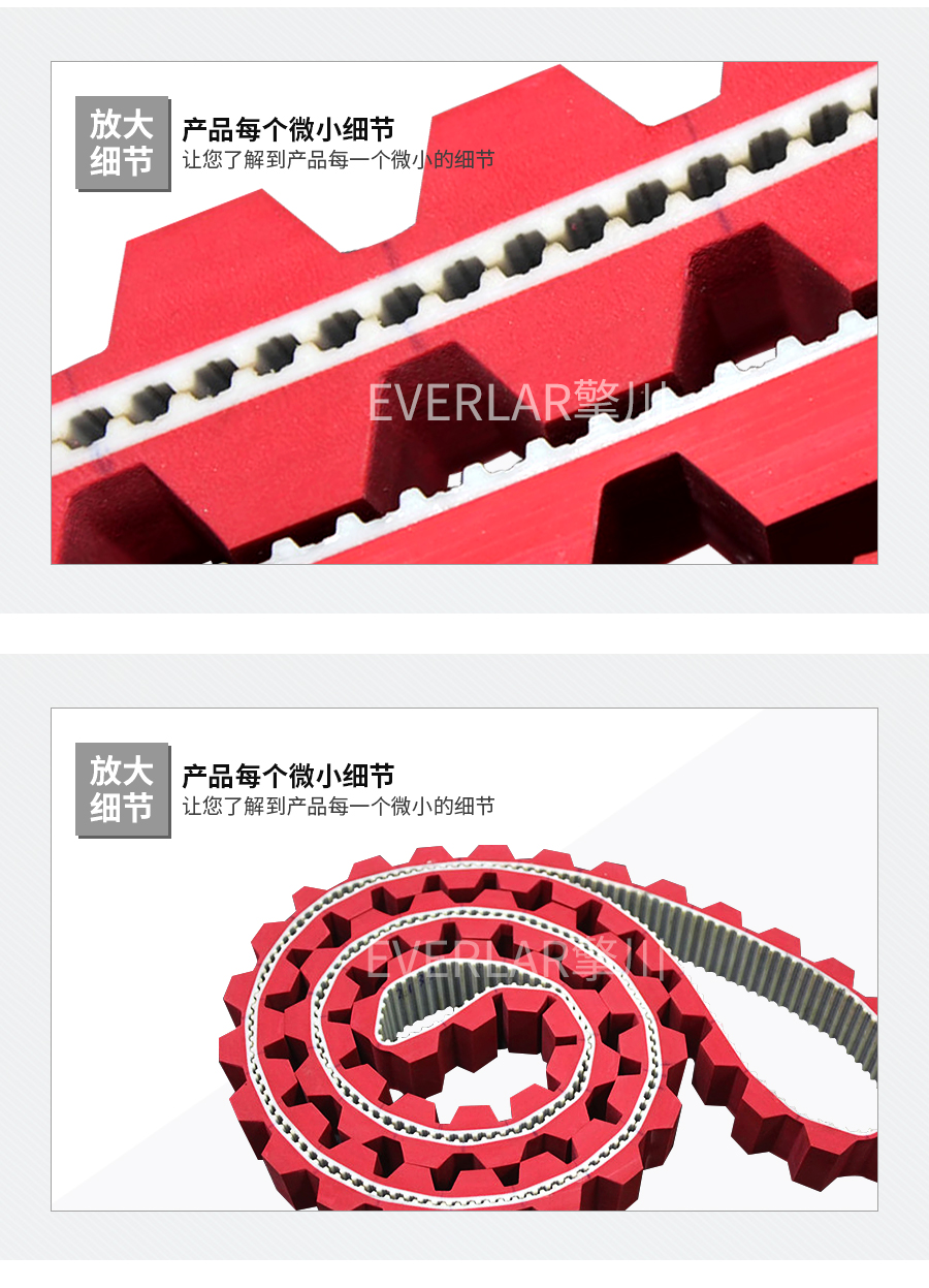 PU同步帶開槽 PU同步帶開槽