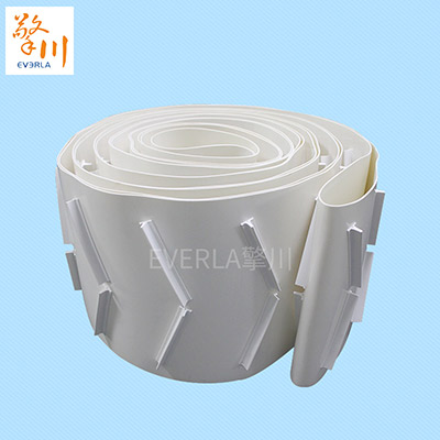 優質食品級pu輸送帶加T型擋塊