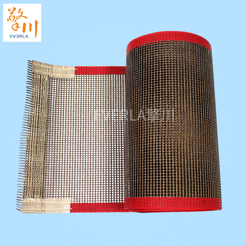 耐高溫特氟龍<a href='http://www.everla.com/shusongdai/' target='_blank'><u>輸送帶</u></a>翻邊試網格<a href='http://www.everla.com/shusongdai/' target='_blank'><u>輸送帶</u></a>主圖